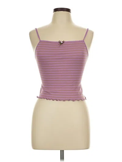 Pre-owned Out From Under Tank Top Pink Strapless Neckline Tops