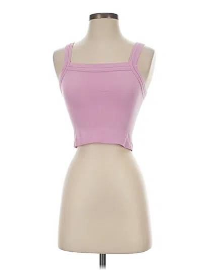 Pre-owned Out From Under Tank Top Pink Strapless Neckline Tops