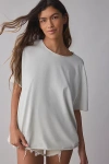 Out From Under Taylor Oversized Crew Neck Tee In Mint, Women's At Urban Outfitters