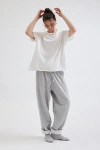 Out From Under Taylor Oversized Crew Neck Tee In White, Women's At Urban Outfitters