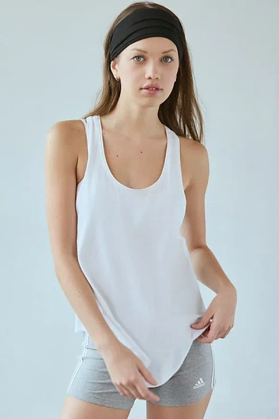 Out From Under Tessa Twisted Racerback Tank Top In White, Women's At Urban Outfitters