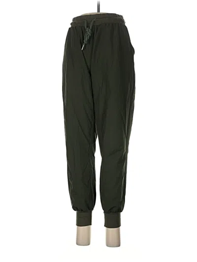 Pre-owned Out From Under Track Pants In Green