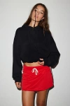 Out From Under Try Me Bubble Hoodie Sweatshirt In Black, Women's At Urban Outfitters