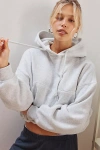 Out From Under Try Me Bubble Hoodie Sweatshirt In Grey, Women's At Urban Outfitters In Gray