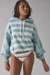 Out From Under Try Me Printed Bubble Hoodie Sweatshirt In Olive, Women's At Urban Outfitters