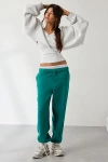 Out From Under Try Me Slim Jogger Sweatpant In Bright Green, Women's At Urban Outfitters