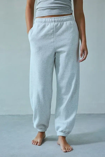 Out From Under Try Me Slim Jogger Sweatpant In Grey, Women's At Urban Outfitters In Grey