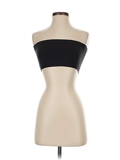 Pre-owned Out From Under Tube Top Black Strapless Neckline Tops
