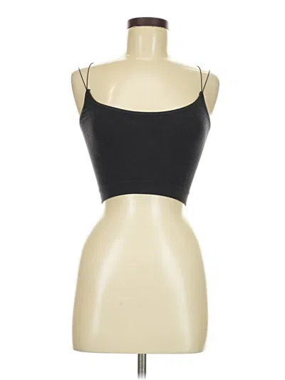 Pre-owned Out From Under Tube Top Black Strapless Neckline Tops