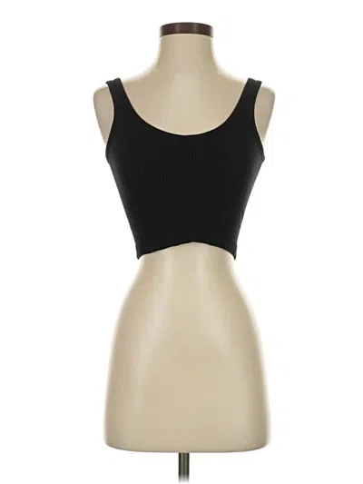 Pre-owned Out From Under Tube Top Black Strapless Neckline Tops