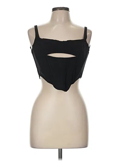 Pre-owned Out From Under Tube Top Black Strapless Neckline Tops