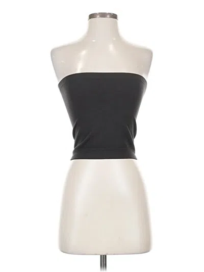 Pre-owned Out From Under Tube Top Black Strapless Neckline Tops