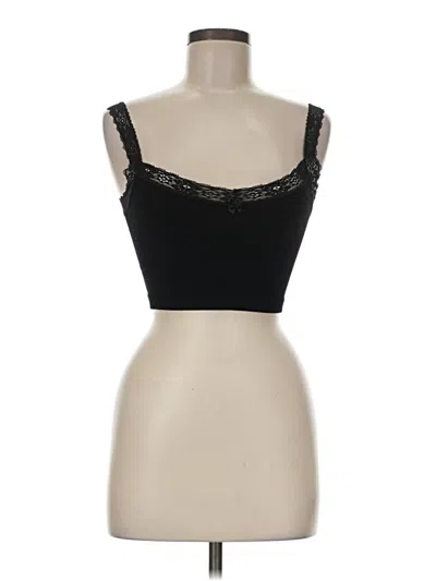Pre-owned Out From Under Tube Top Black Strapless Neckline Tops
