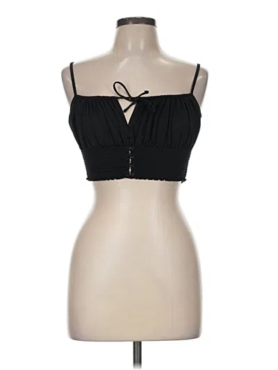 Pre-owned Out From Under Tube Top Black Strapless Neckline Tops