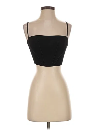 Pre-owned Out From Under Tube Top Black Strapless Neckline Tops