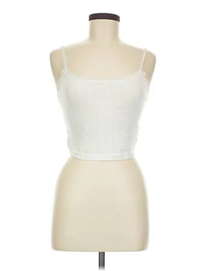Pre-owned Out From Under Tube Top White Strapless Neckline Tops