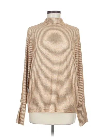 Pre-owned Out From Under Turtleneck Sweater In Brown