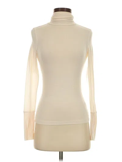 Pre-owned Out From Under Turtleneck Sweater In Ivory