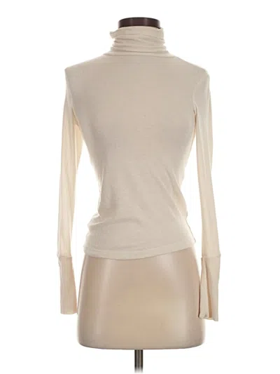 Pre-owned Out From Under Turtleneck Sweater In Ivory