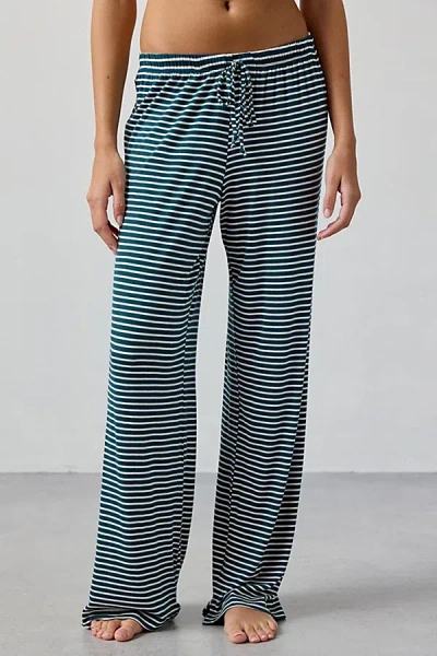 Out From Under Willa Easy Pull-on Lounge Pant In Green, Women's At Urban Outfitters