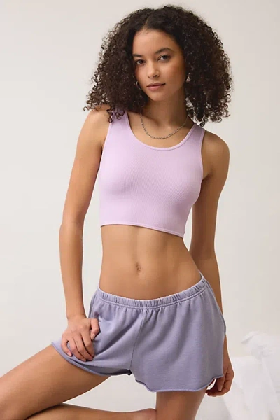 Out From Under Wrap It Up Seamless Reversible Bra Top In Lavender, Women's At Urban Outfitters In Purple