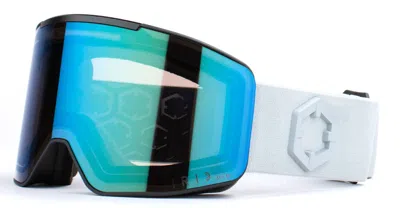 Out Of Electra 3 - Grey / Irid Green Sunglasses In Multi