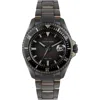 Out Of Order Automatico Quaranta Ultra Brushed Bracelet Automatic Watch, 40mm In Black