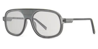 Out Of V-1 Xs095489 Men's Sunglasses Grey Size 57 In Gray