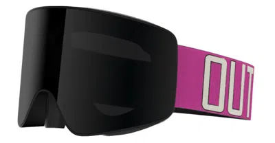 Out Of Void - Punk / Smoke Lens Sunglasses In Pink