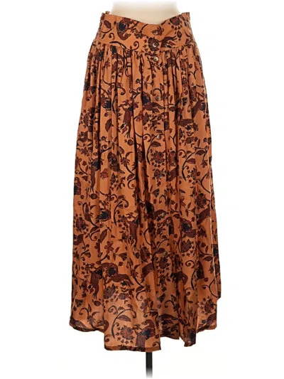 Pre-owned Outback Red Casual Skirt In Brown