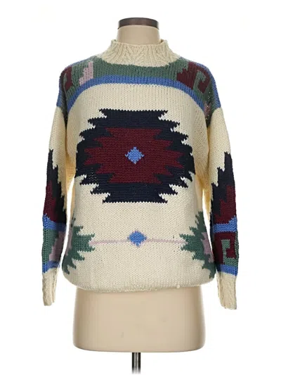 Pre-owned Outback Red Pullover Sweater In White