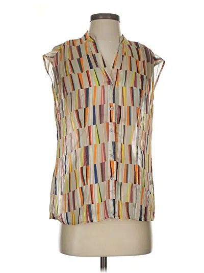 Pre-owned Outback Red Sleeveless Blouse In Brown