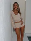 Outcast Abrielle Shorts Beige
