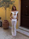 Outcast Adelyn Pant White