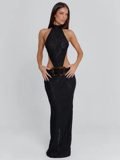Outcast Albinae Maxi Dress Black
