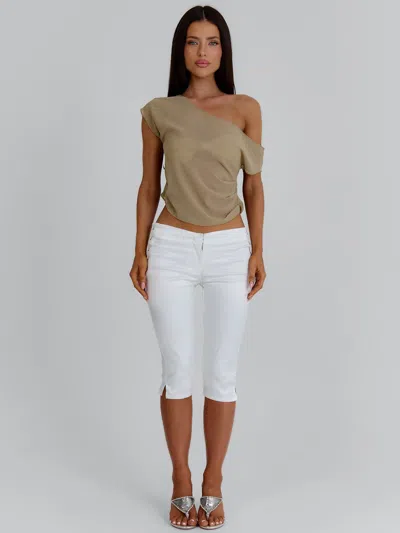 Outcast Alexus Longline Top Tan