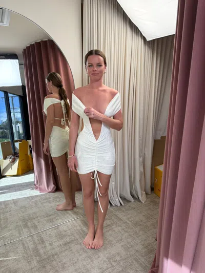 Outcast Alia Mini Dress White