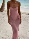 Outcast Anika Maxi Dress Baby Pink