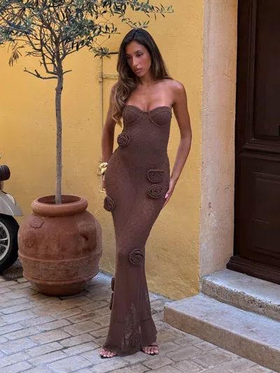 Outcast Anika Maxi Dress Chocolate