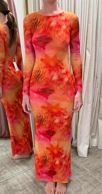 Outcast Cancuna Maxi Dress Sofira Heat