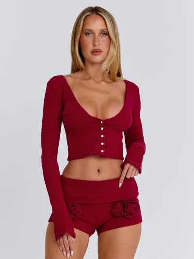 Outcast Cereza Top Red
