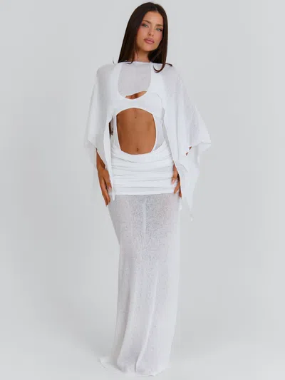 Outcast Cher Maxi Dress White