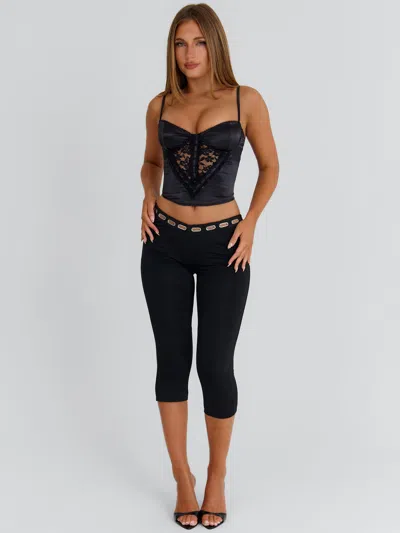 Outcast Cristine Corset Top Black