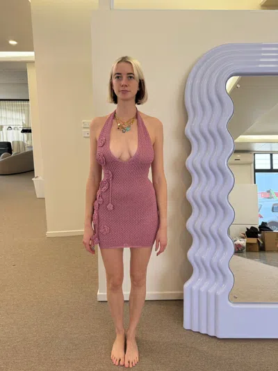 Outcast Dayana Mini Dress Dusty Pink