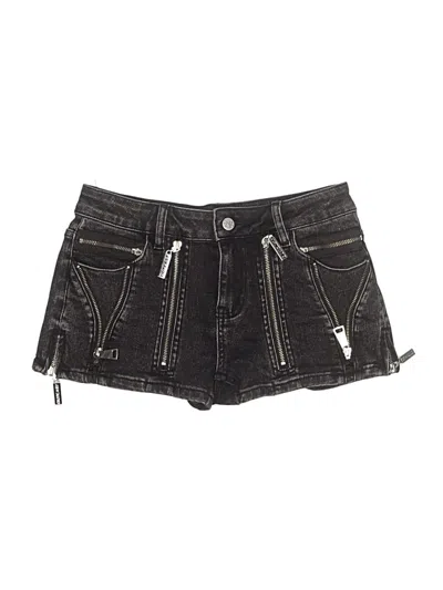Pre-owned Outcast Denim Shorts In Black