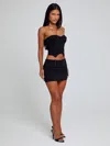 Outcast Ellis Mini Skirt Black In Black