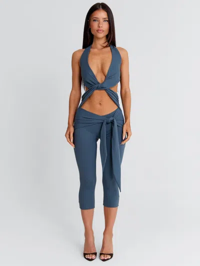 Outcast Eugenia Capri Jumpsuit Slate