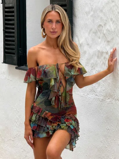 Outcast Fiore Mini Dress Nyx