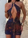 Outcast Gabriellia Mini Dress Dusk