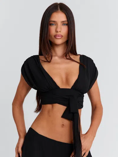 Outcast Haillie Top Black